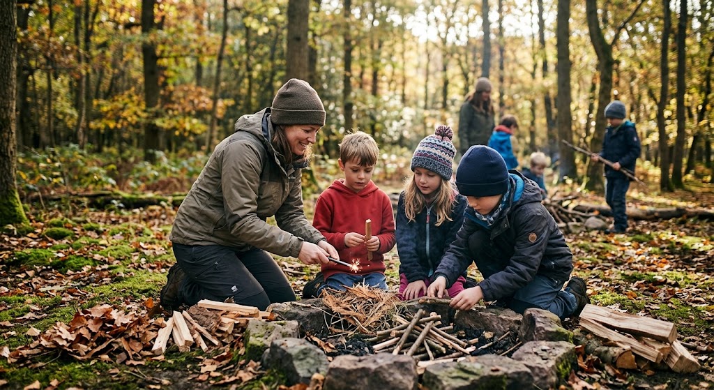 fire lighting activity for Scouts