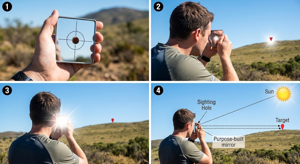 make a signal mirror