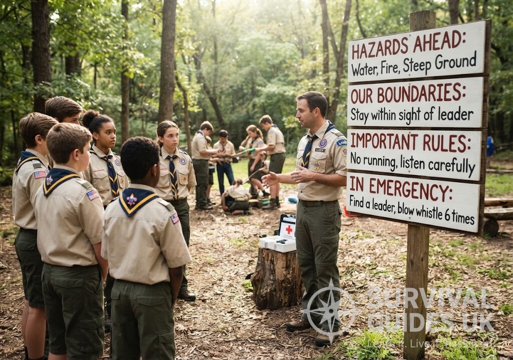 what should be in a safety briefing