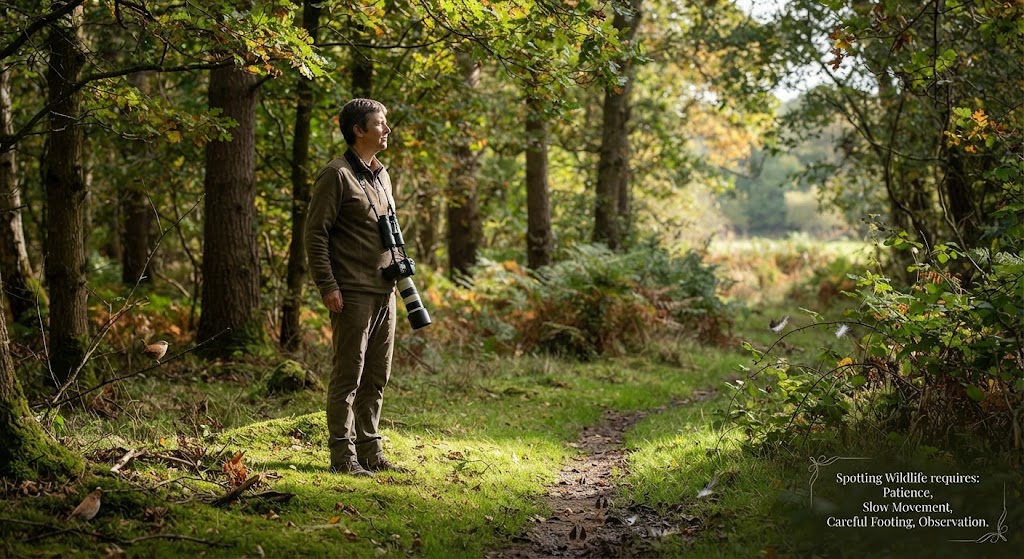 How to Walk Quietly in the Woods and Spot Wildlife