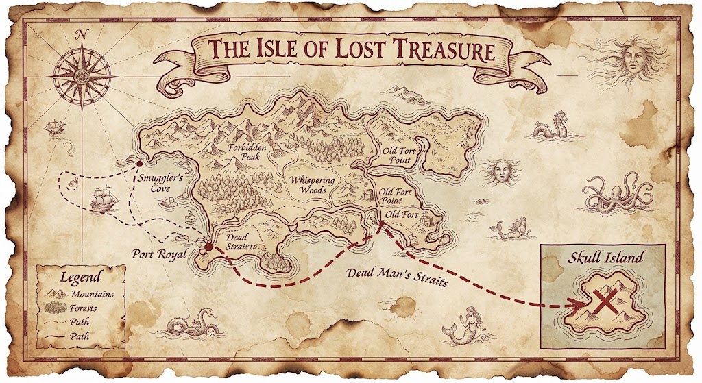 Map Symbol Treasure Hunt