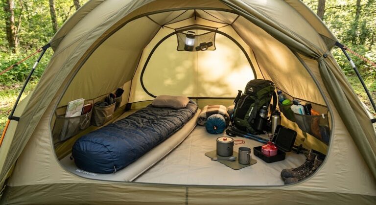 How to Organise the Inside of Your Tent